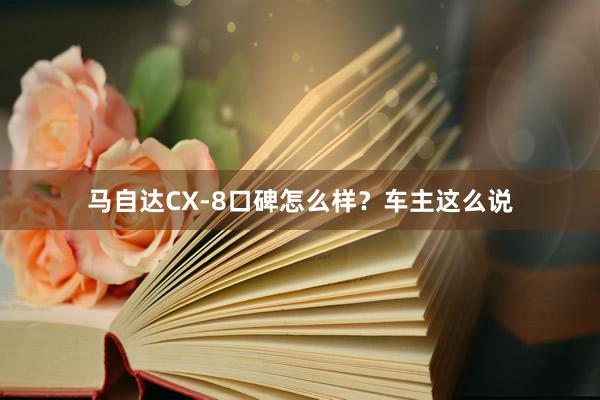 马自达CX-8口碑怎么样？车主这么说